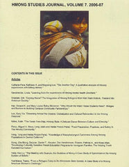 Hmong Studies Journal, Vol 7
