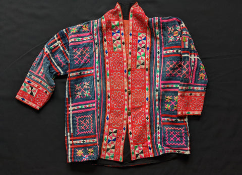 Vintage Hmong Paj Ntaub Jacket (HPNJ07)