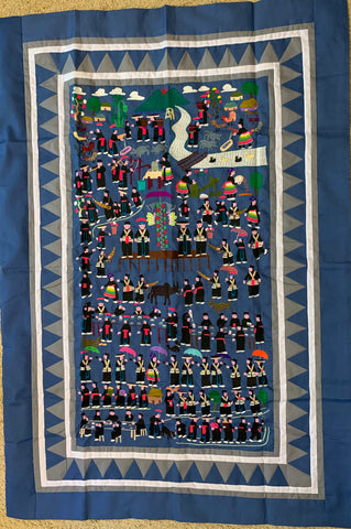 Hmong New Year Story Cloth